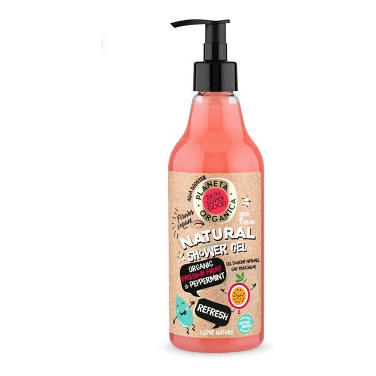 Planeta Organica Żel pod prysznic Świeżość 500ml