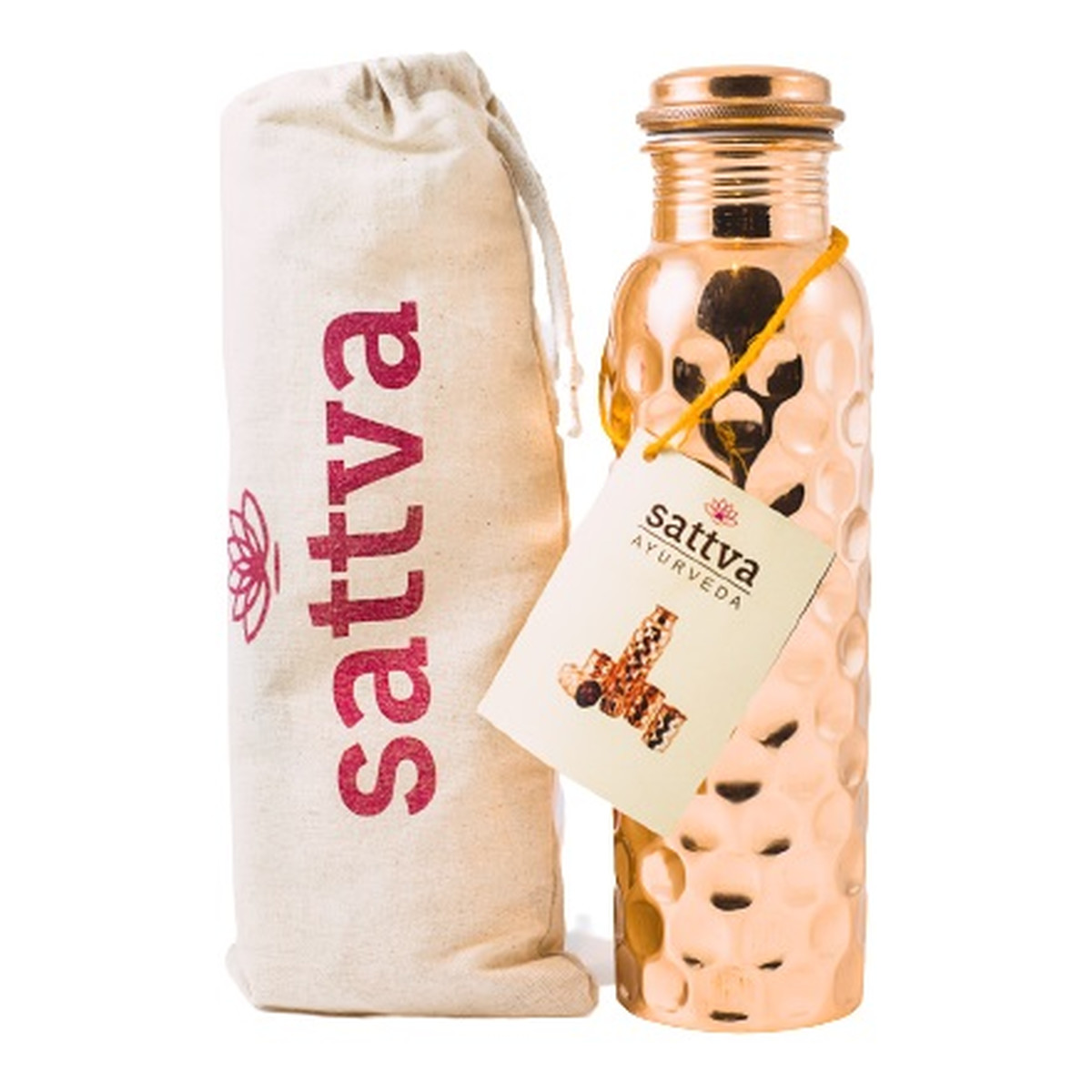 Sattva Butelka miedziana 650ml