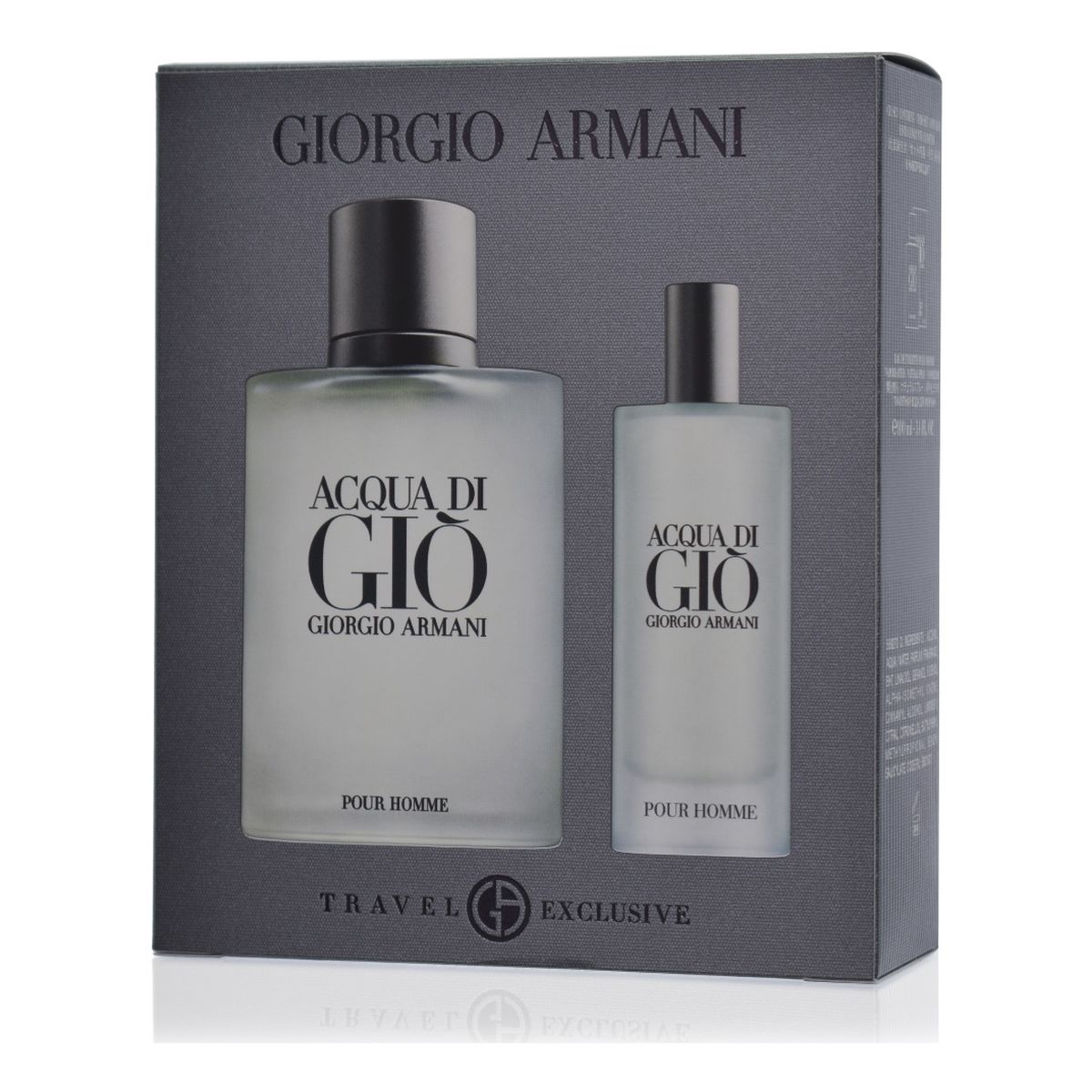 Giorgio Armani Acqua Di Gio Pour Homme Zestaw woda toaletowa spray 100ml + miniatura wody toaletowej 15ml