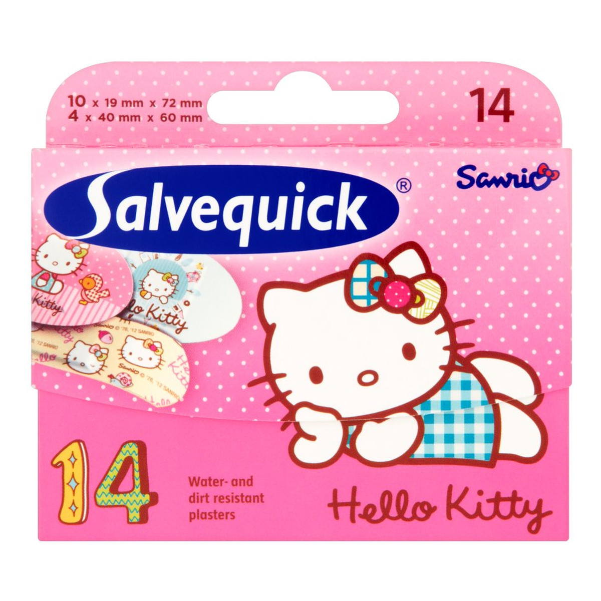 Salvequick Hello Kitty Plastry dla dzieci 14szt