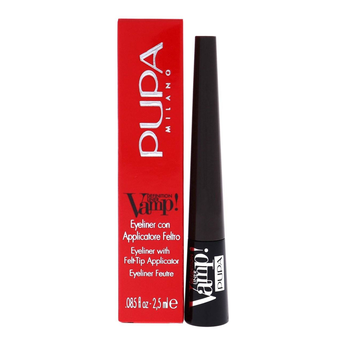 Pupa Milano Vamp! Definition Liner eyeliner w pędzelku