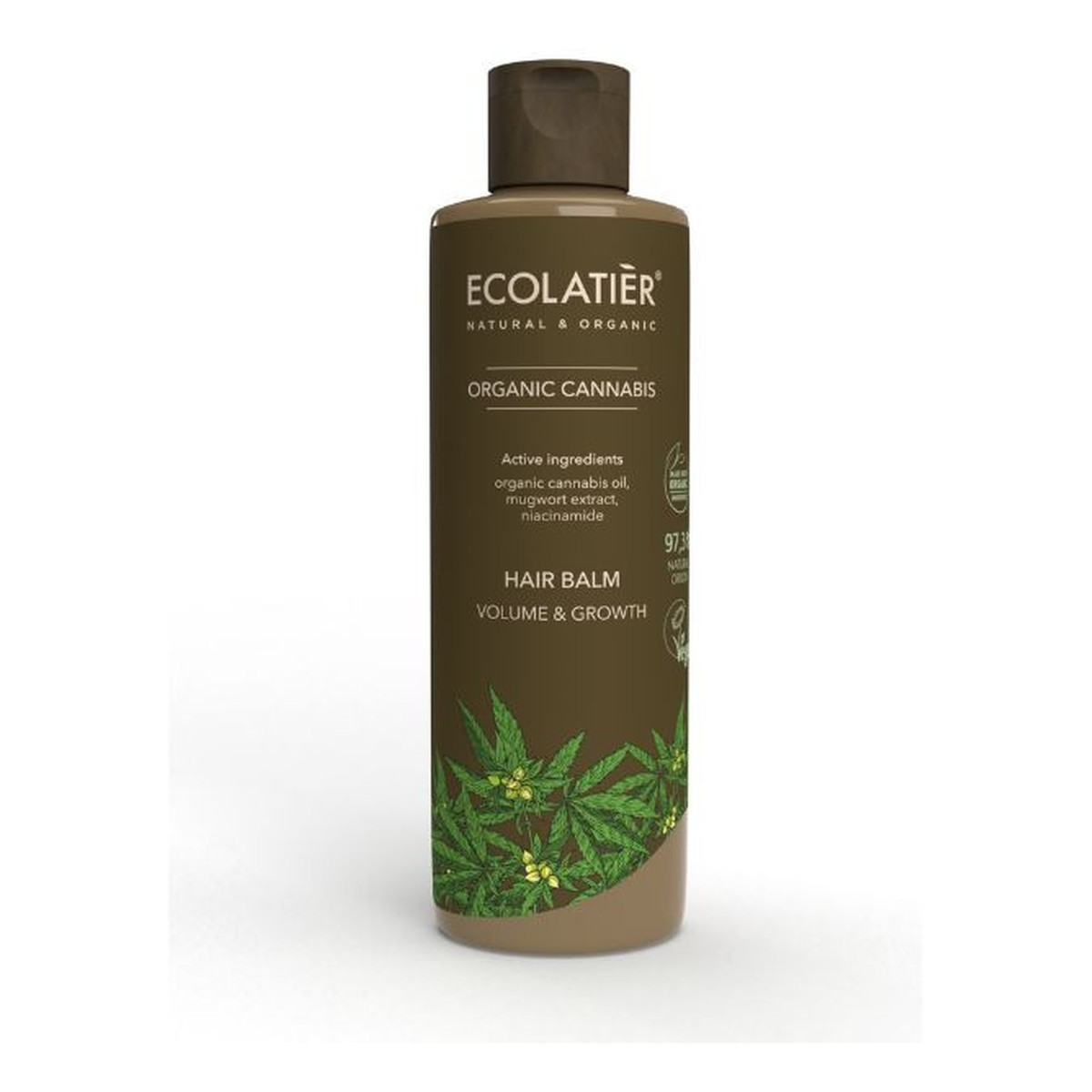 Ecolatier Balsam do włosów nadający objętość i stymulujący wzrost Konopie 250ml