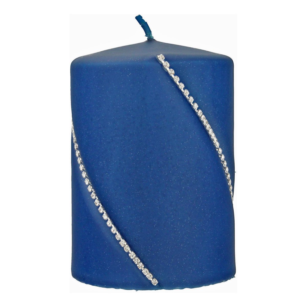 Artman Candles Świeca ozdobna Bolero Mat - walec mały granatowy