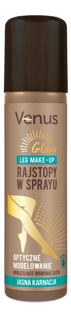 Rajstopy w sprayu jasna karnacja