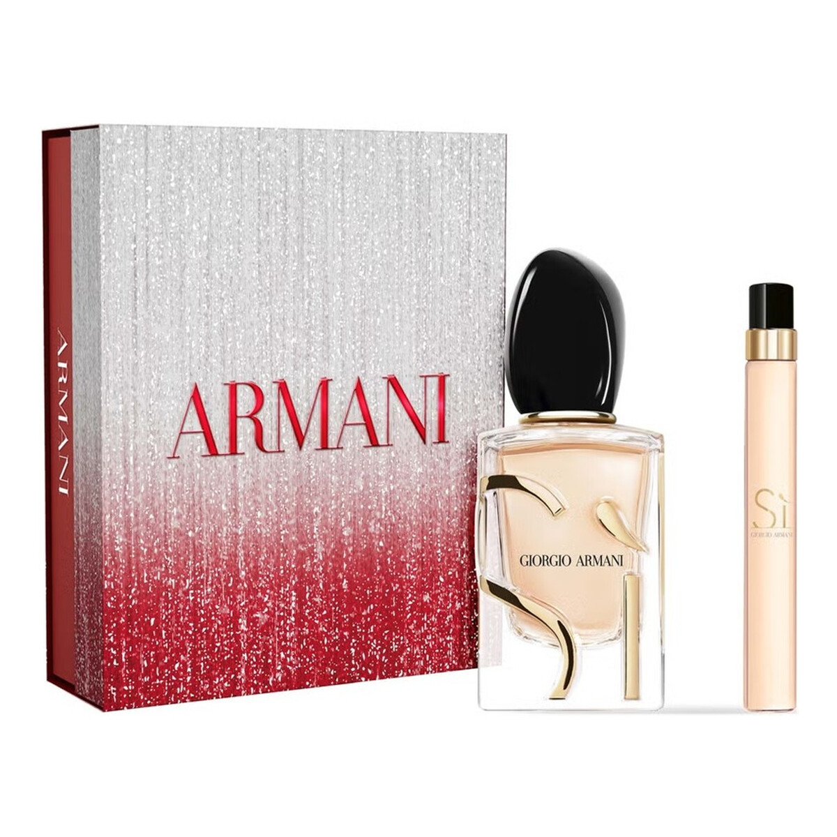 Giorgio Armani Si Intense Zestaw woda perfumowana spray 50ml + woda perfumowana spray 10ml