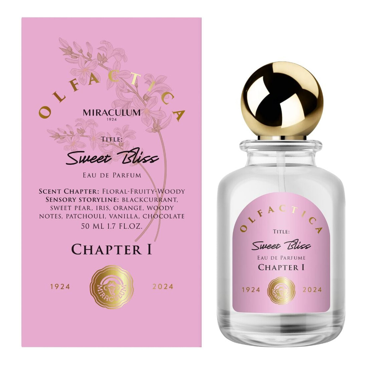Miraculum Olfactica Woda perfumowana dla kobiet Sweet Bliss - Chapter I 50ml