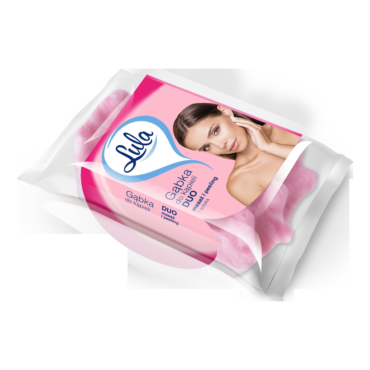 Lula Gąbka do kąpieli DUO masaż i peeling