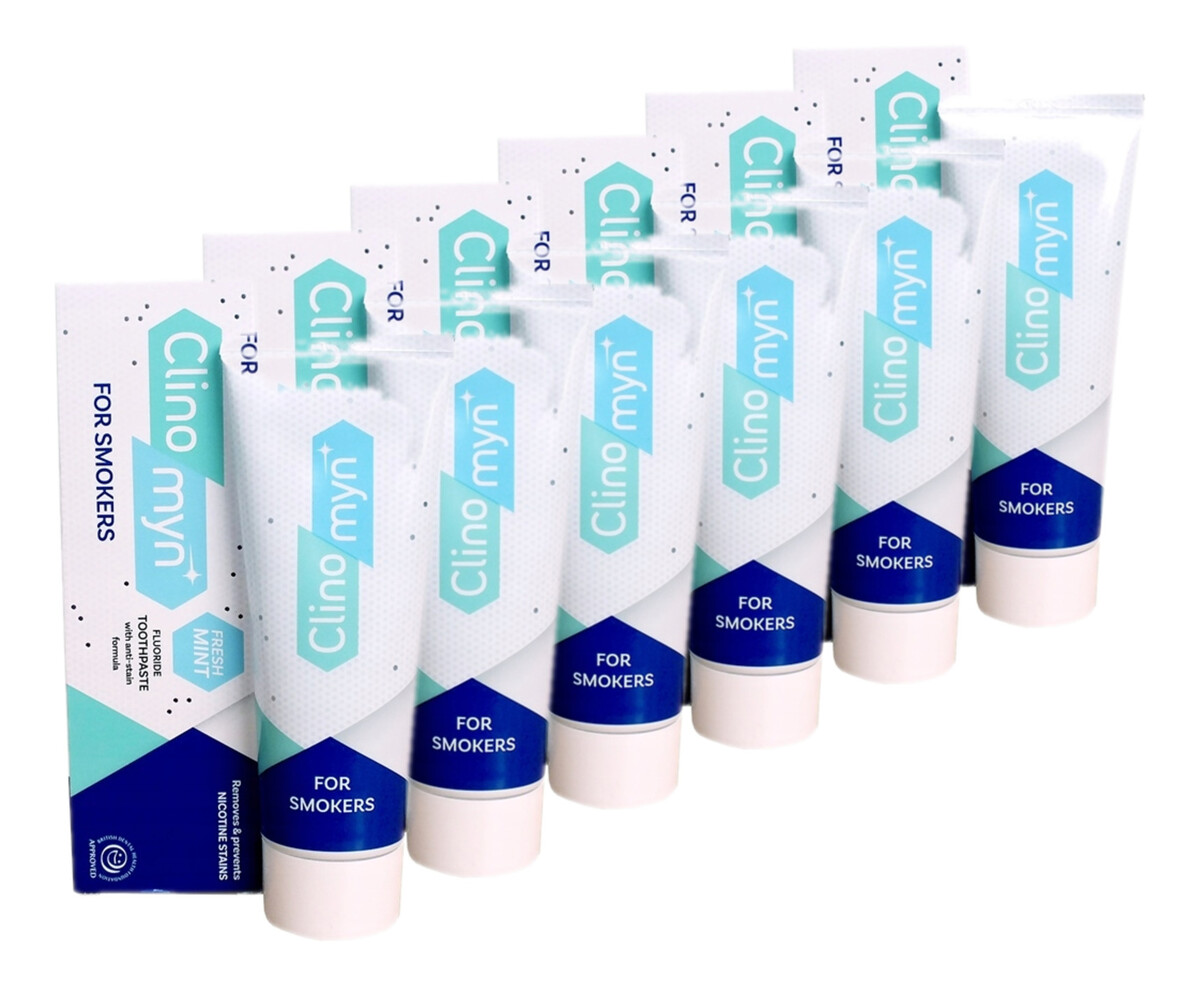 Pasta do zębów dla palaczy Fresh Mint 6x75ml