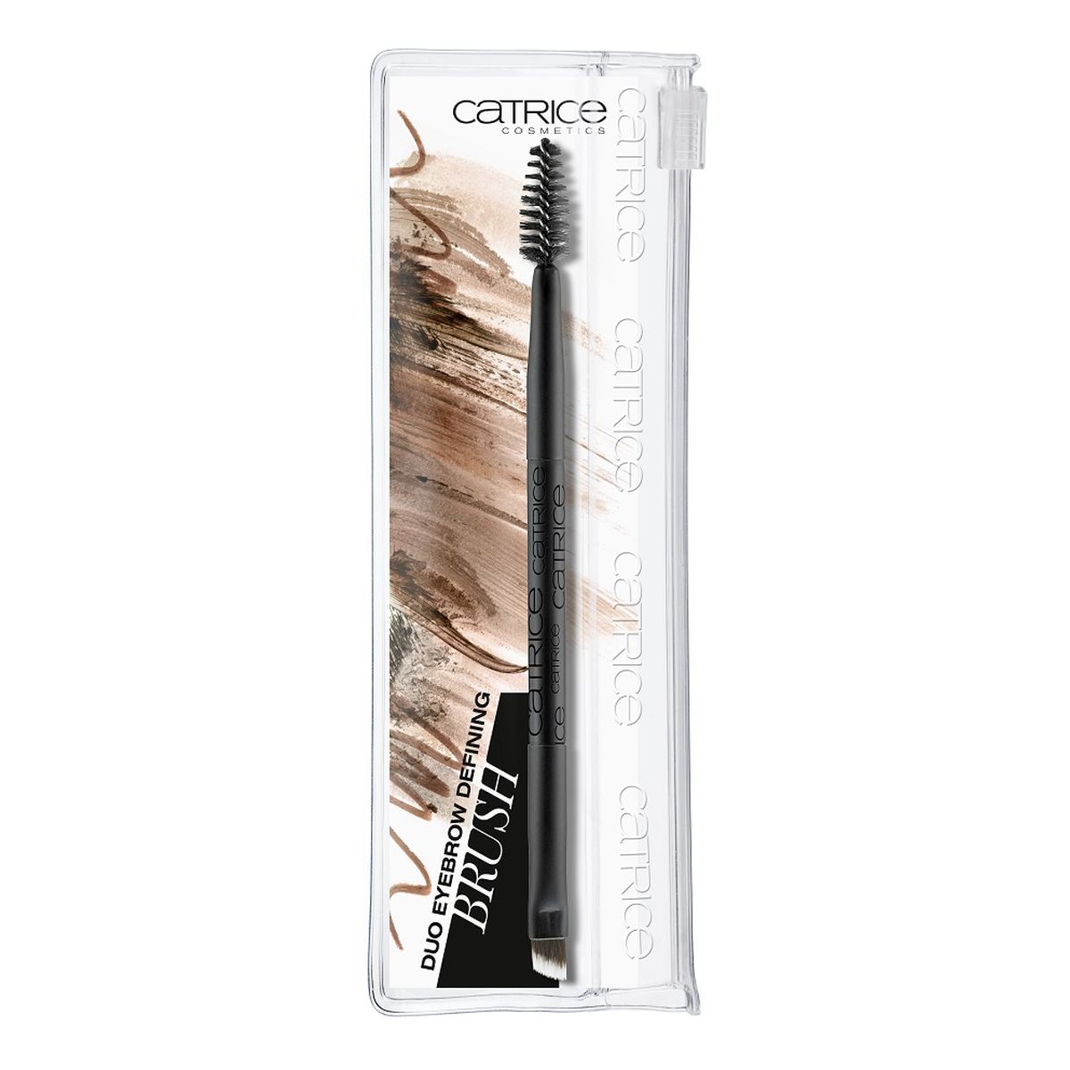 Catrice Duo Eyebrow Defining Brush pędzelek ze szczoteczką do brwi