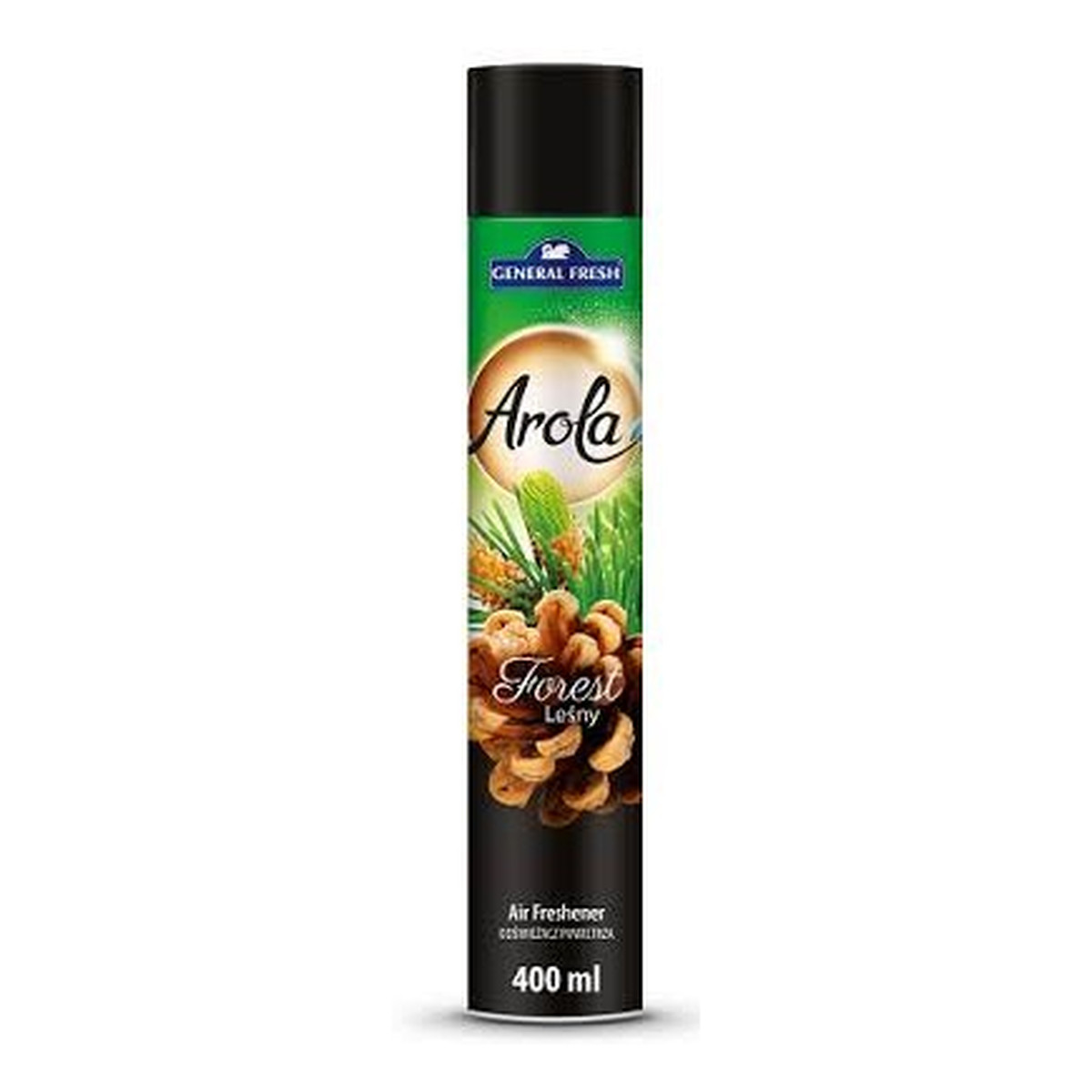 Arola General Fresh Odświeżacz powietrza Spray Las 400ml