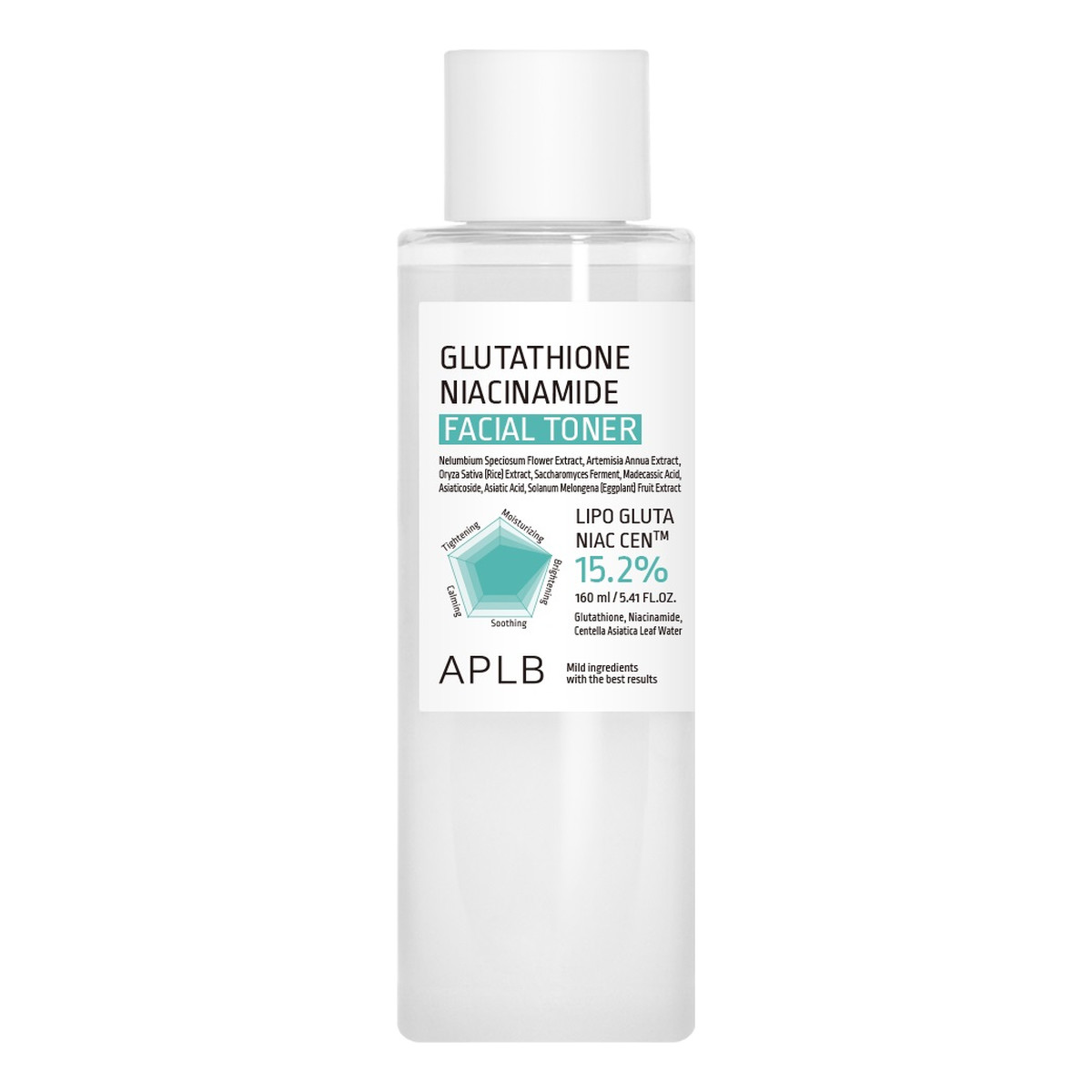 APLB Glutathione Niacinamide facial toner rozjaśniający tonik do twarzy 160ml