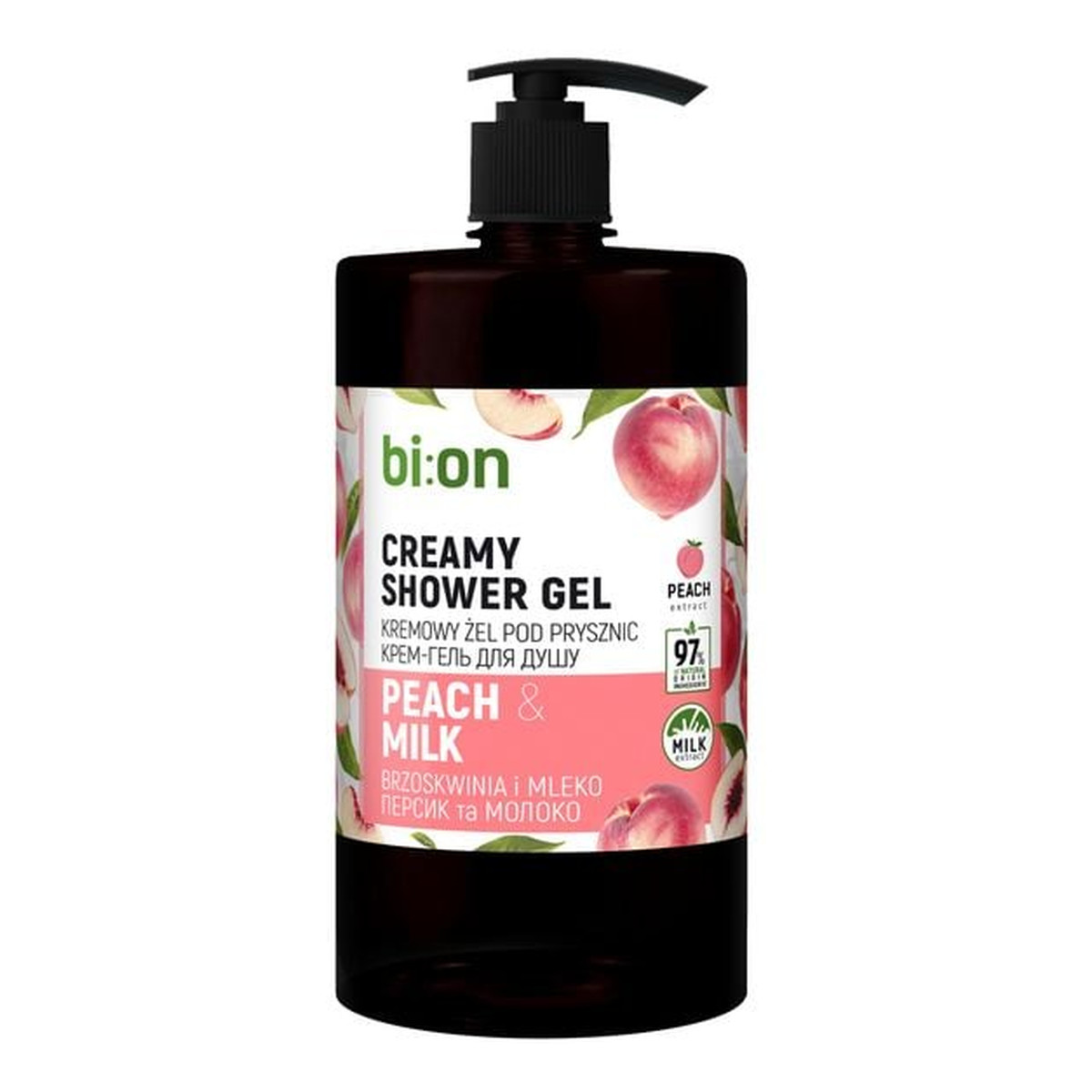 Bio Naturell Żel Pod Prysznic Brzoskwinia i Mleko 946ml