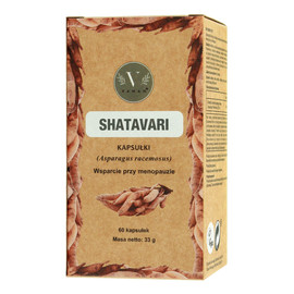Vanan shatavari suplement diety wspomagający układ rozrodczy i hormonalny kapsułki 60 szt.