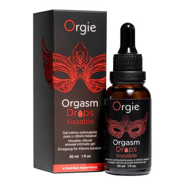 Orgasm drops kissable krople stymulujące łechtaczkę