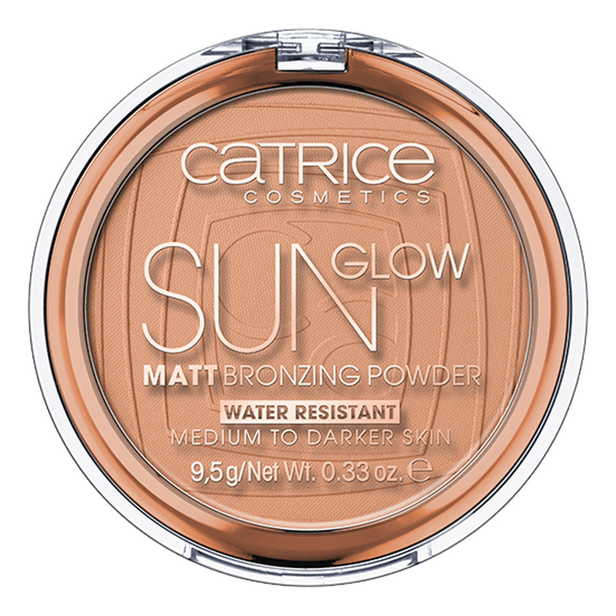 Catrice Matt Bronzing Powder Sun Glow Brązujacy Puder Matujący 035 Universal Bronze 9g