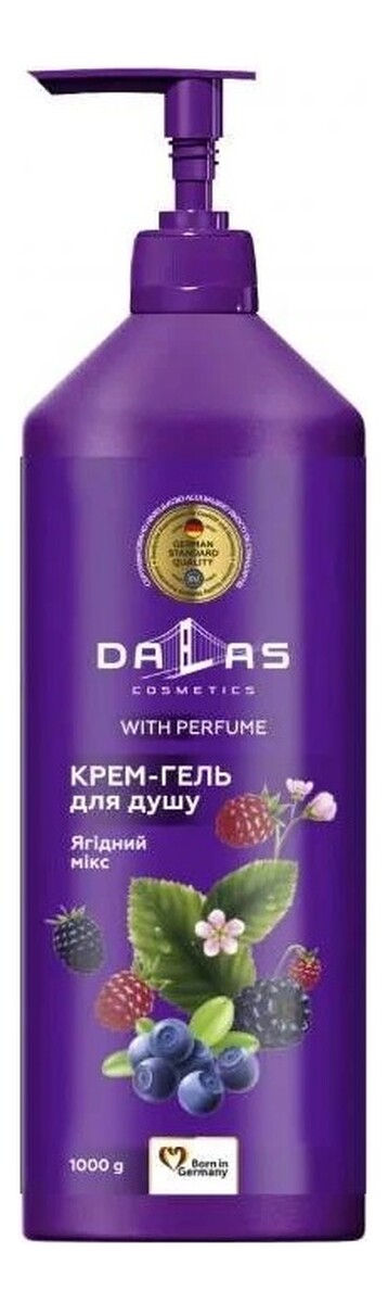 Żel pod prysznic jagodowy mix