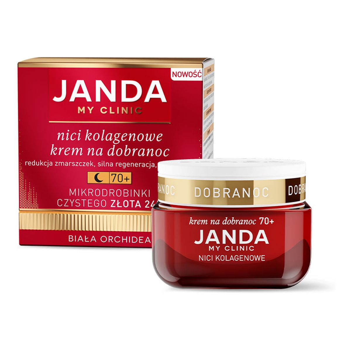 Janda Nici kolagenowe Krem na dobranoc 70+ 50ml