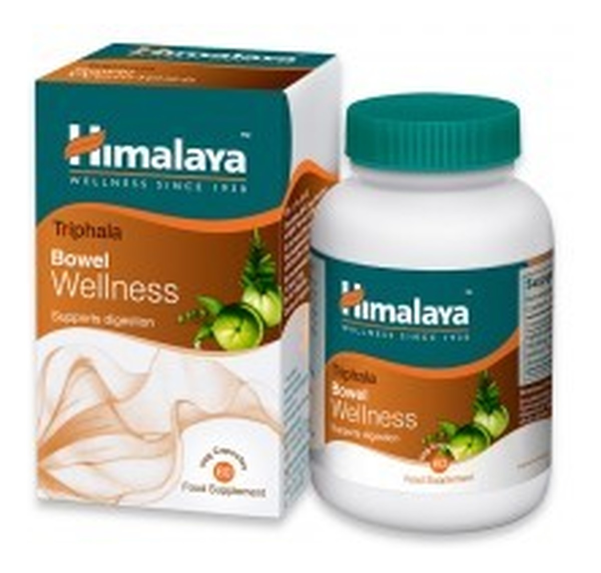 Triphala Bowel Wellness suplement diety wspomagający prawidłowe funkcjonowanie układu trawiennego 60 kapsułek