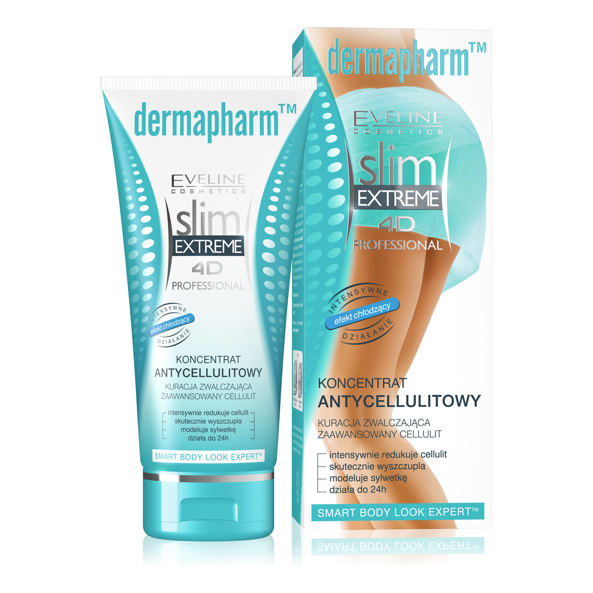 Eveline Slim Extreme 4D Dermapharm Koncentrat Antycellulitowy 200ml