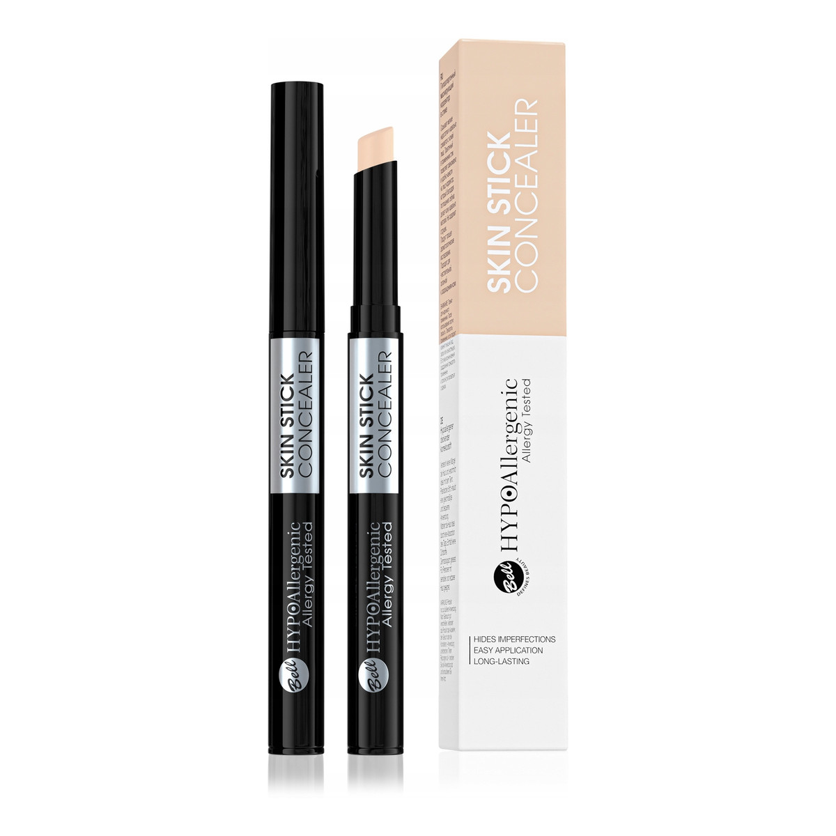 Bell Hypoallergenic Skin Stick Concealer Korektor maskujący w sztyfcie