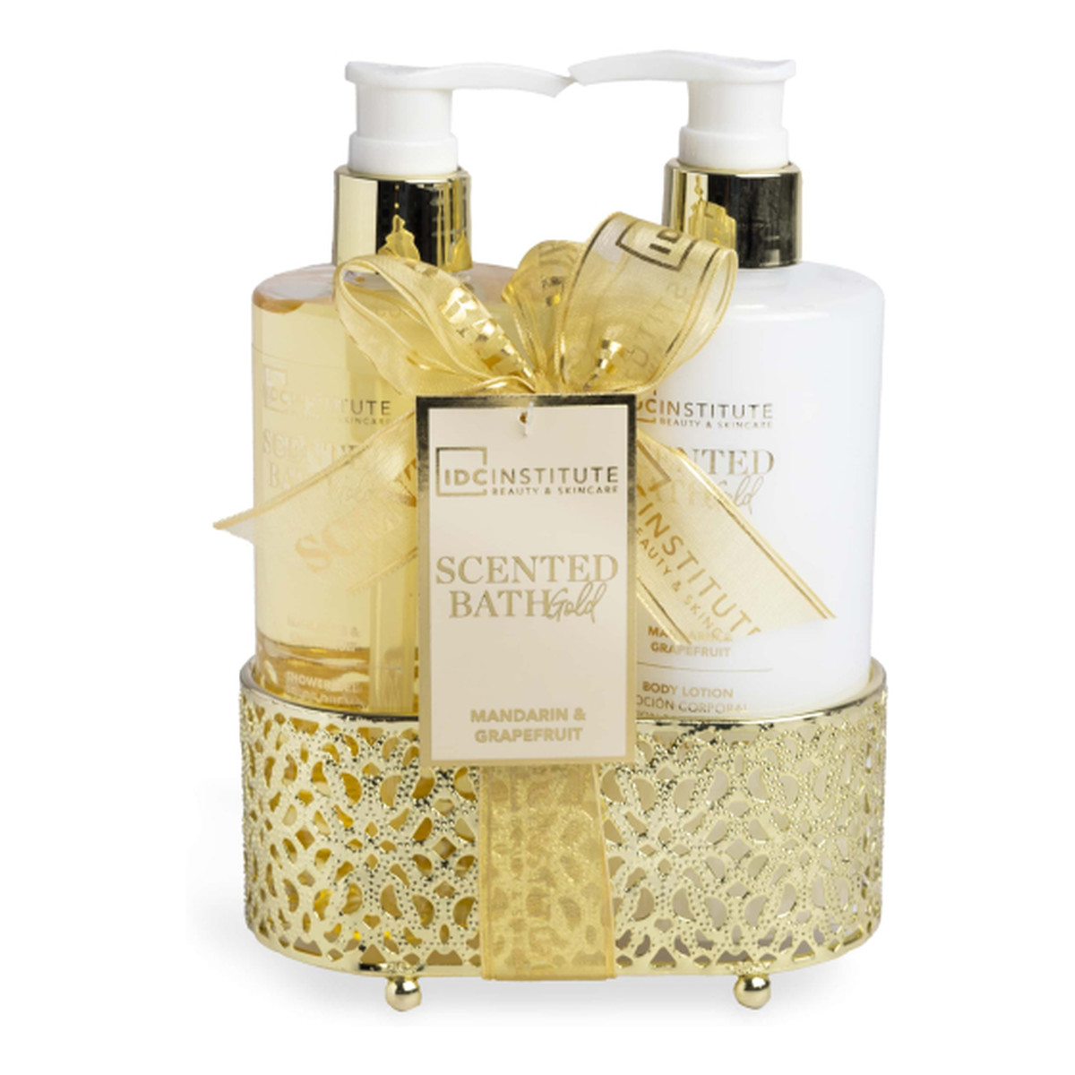 IDC Institute Zestaw do kąpieli Scented Bath Gold duo 300ml