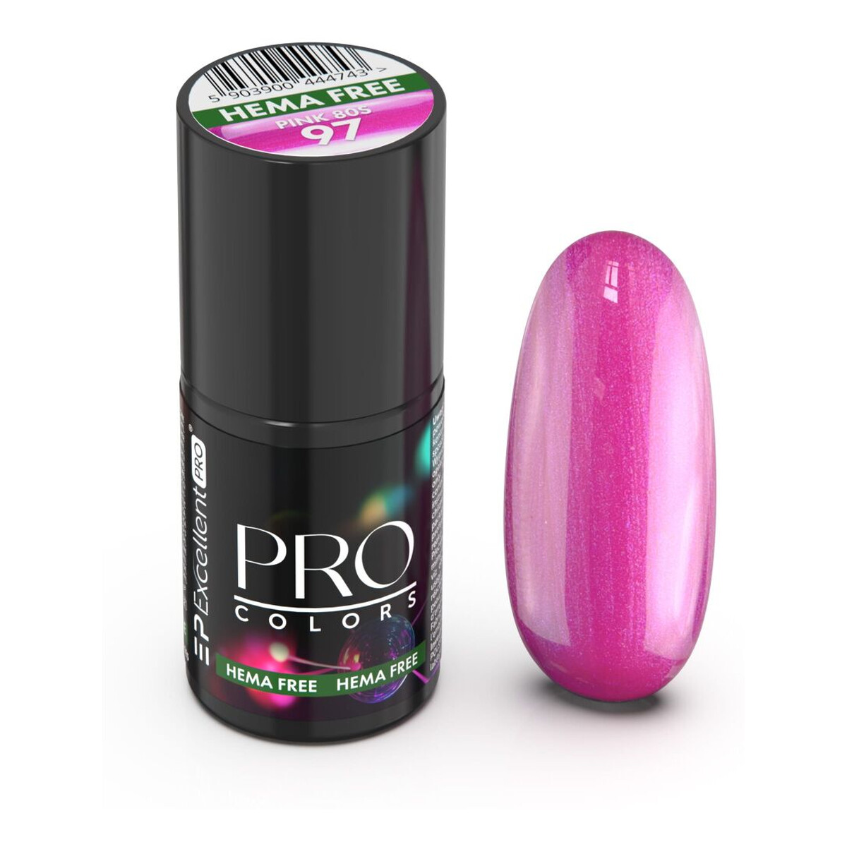 Excellent PRO Pro Colors Hema Free lakier hybrydowy 7g