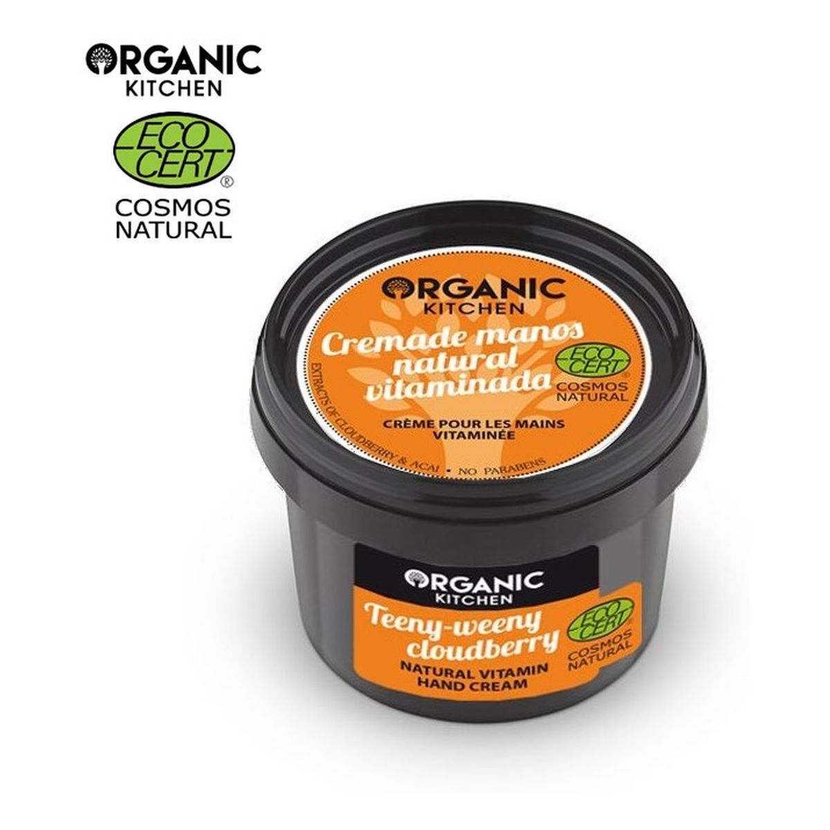 Organic Kitchen Teeny-weeny moroszka Naturalny krem do rąk z witaminami 100ml
