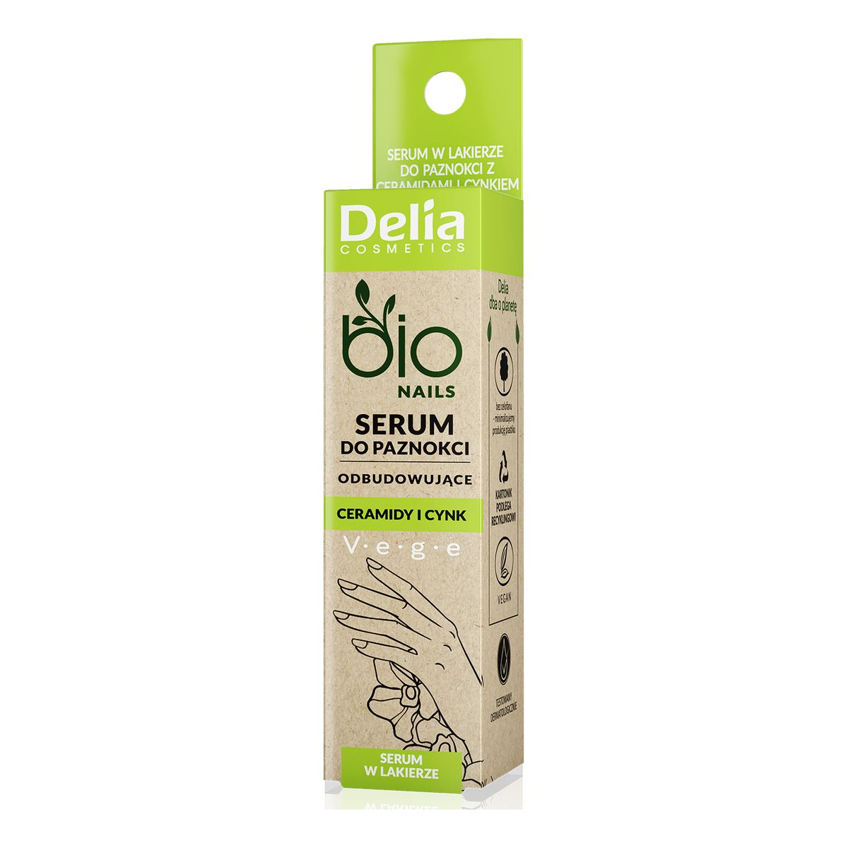 Delia Bio Nail Serum do paznokci z Cynkiem i Ceramidami 11ml