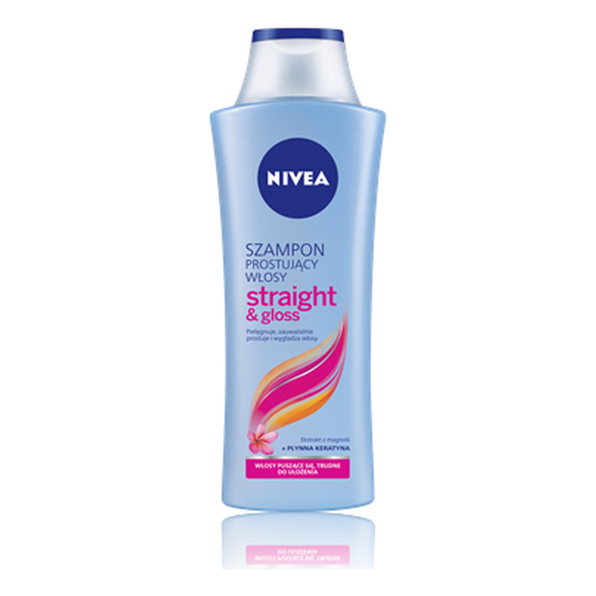 Nivea Szampon Prostujący Włosy Straight & Easy 400ml