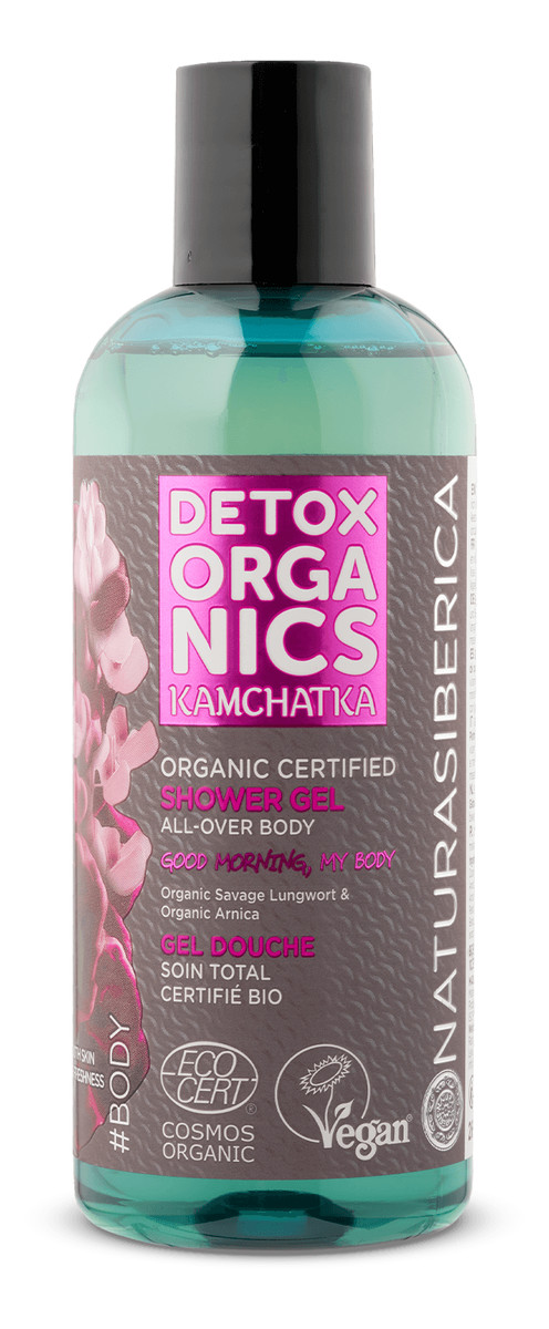 Organiczny, wygładzający żel pod prysznic