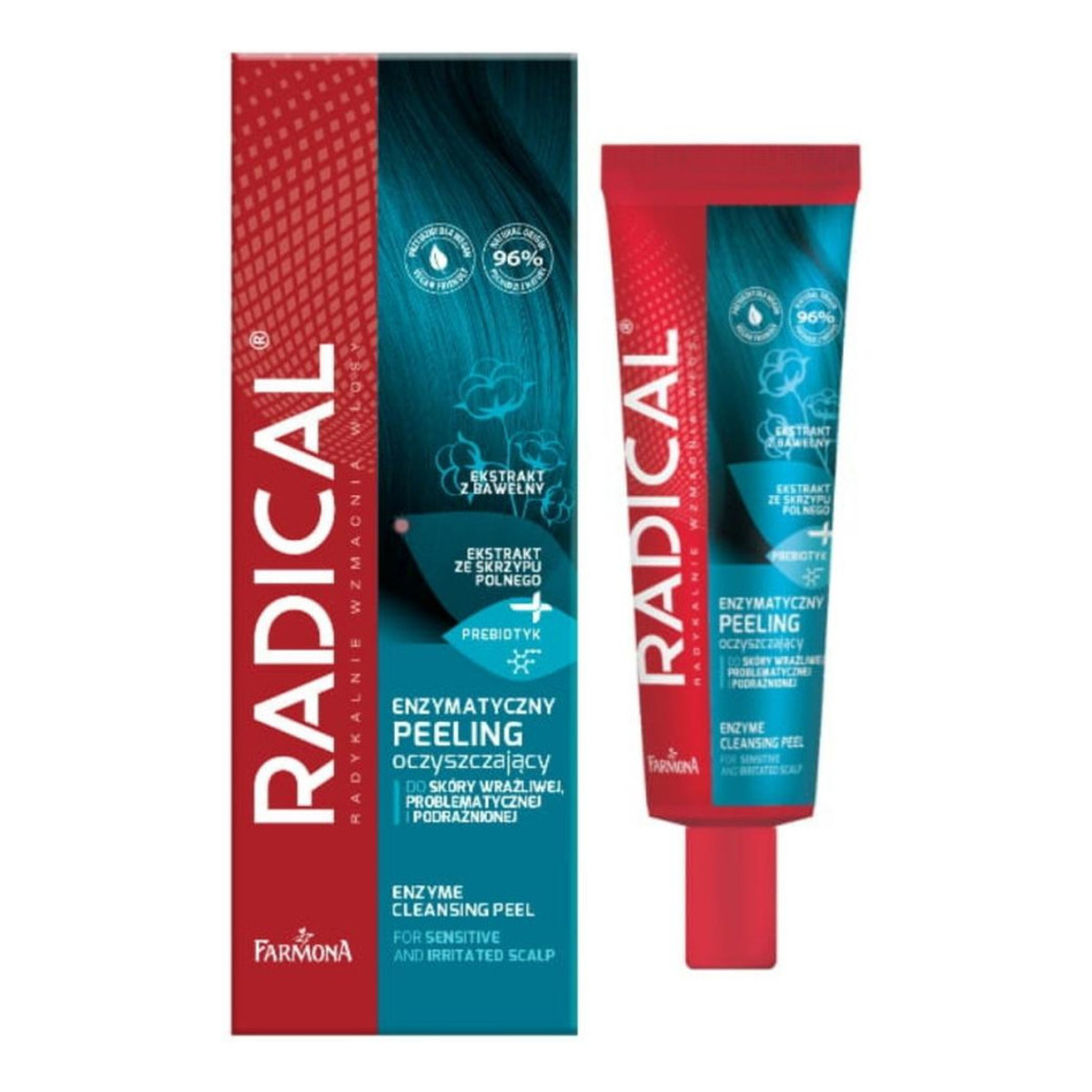 Farmona Radical Enzymatyczny peeling oczyszczający do skóry bardzo wrażliwej 75ml