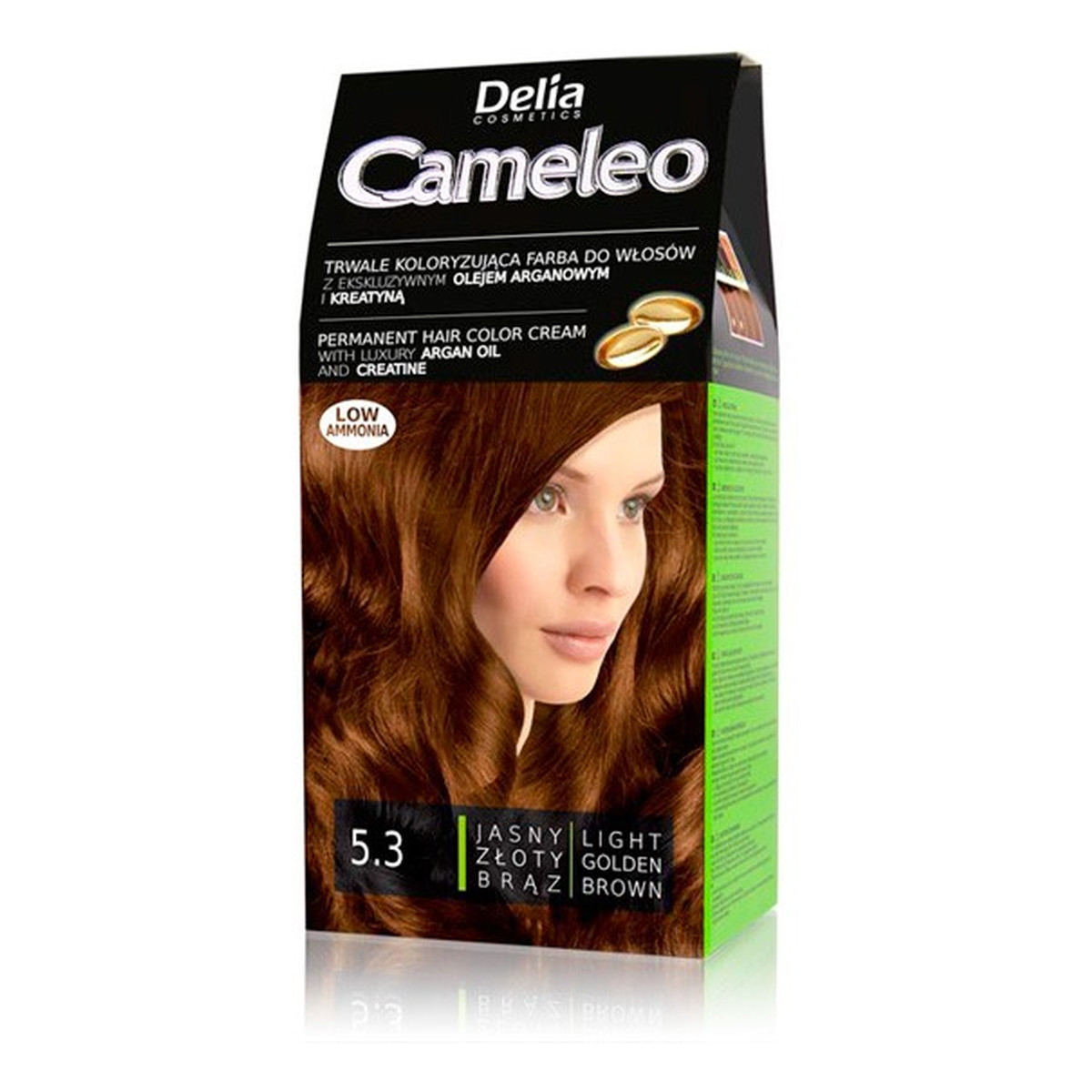 Cameleo Farba Do Włosów z Olejkiem Arganowym 120ml