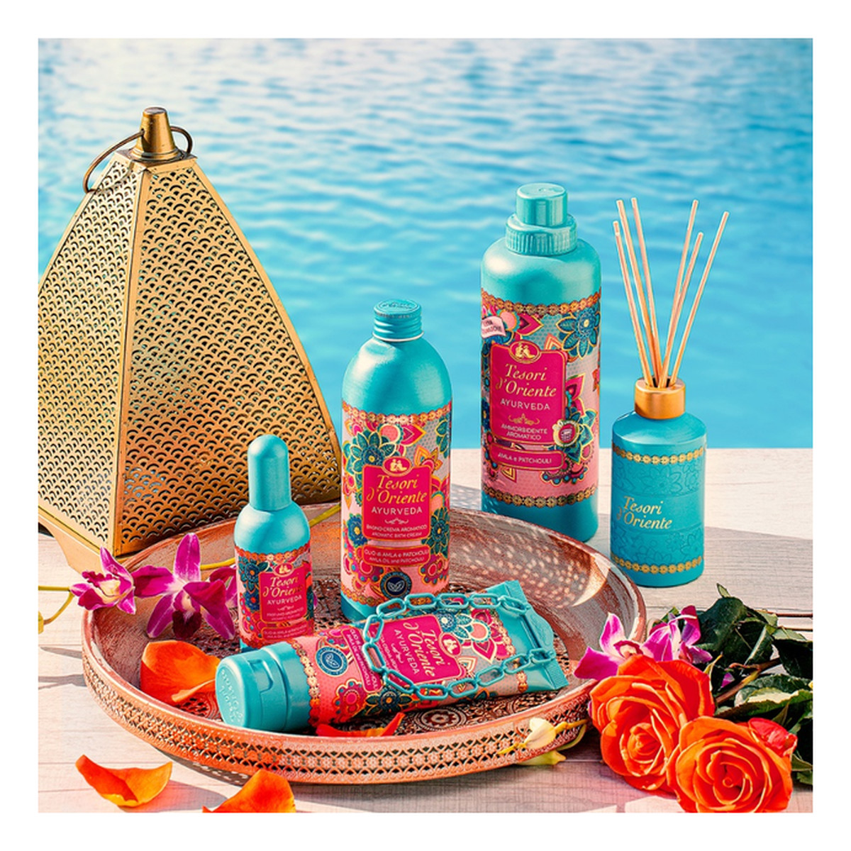 Tesori d'Oriente Ayurveda Płyn Koncentrat do Płukania Tkanin (58 Prań) 1160ml