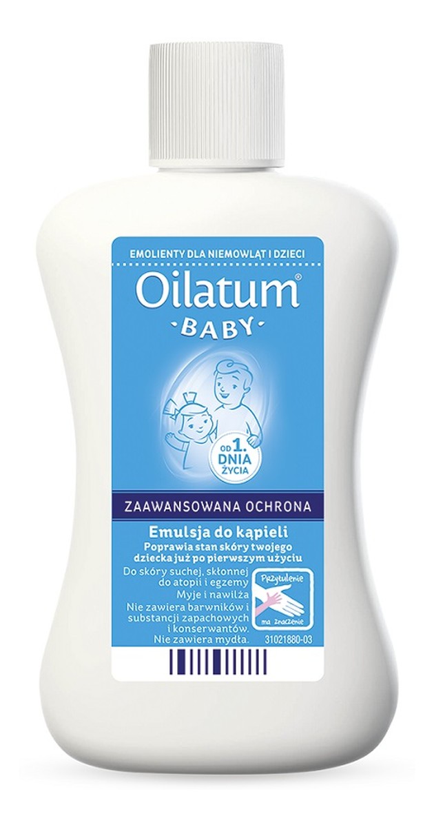 Emulsja do kąpieli od pierwszego dnia życia