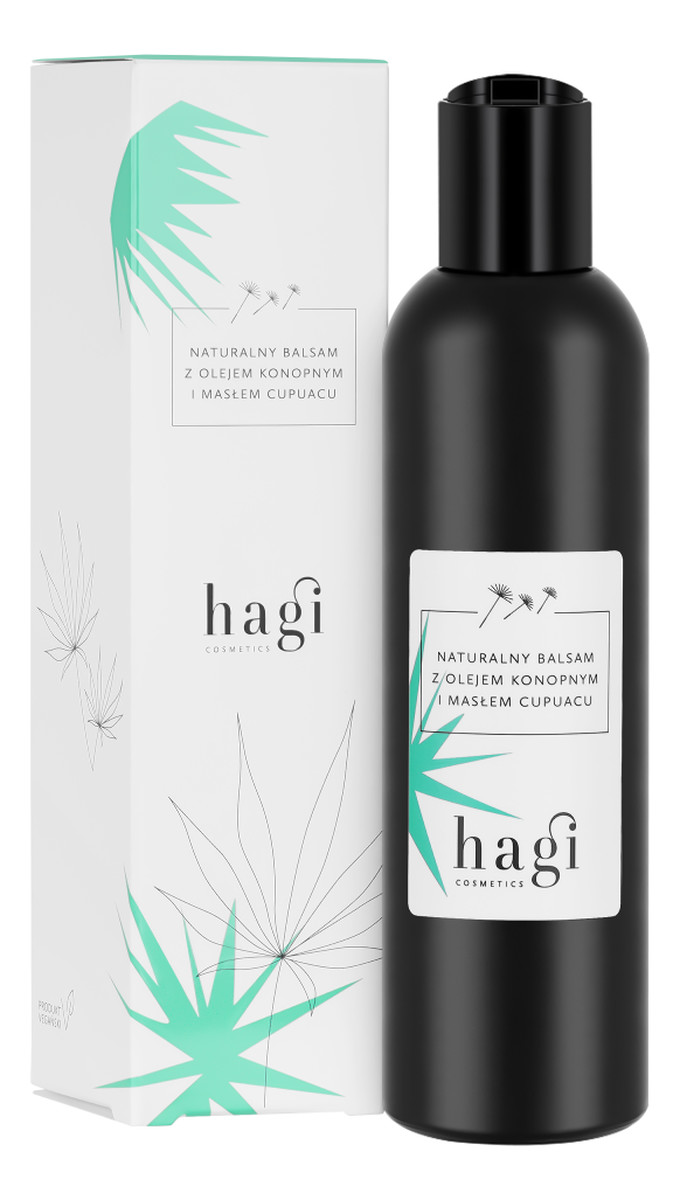 Naturalny balsam do ciała z olejem konopnym i masłem cupuacu