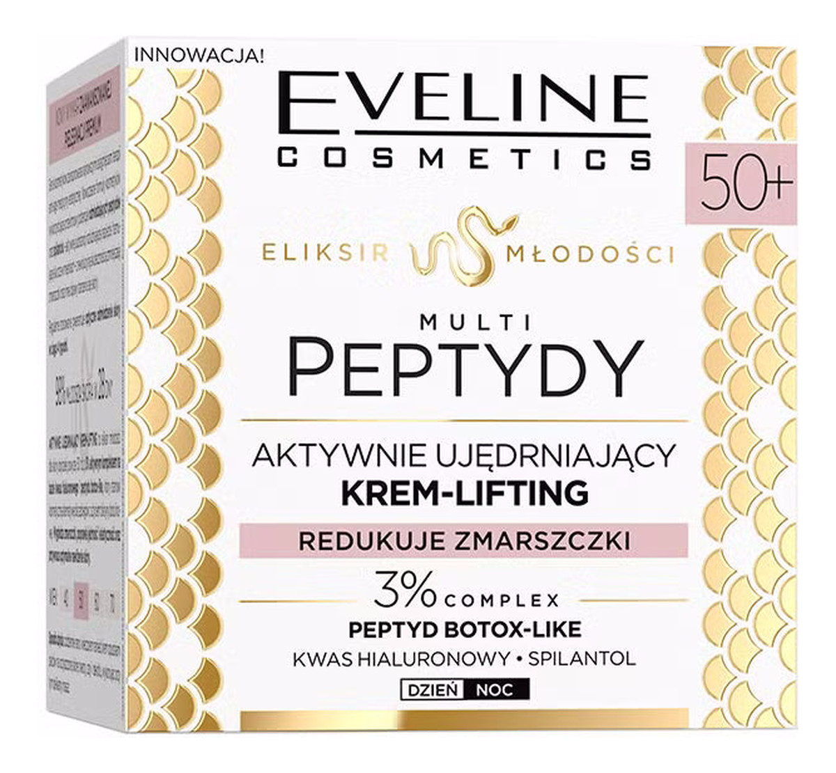 Multipeptydy akywnie ujędrniający Krem-lifting 50+