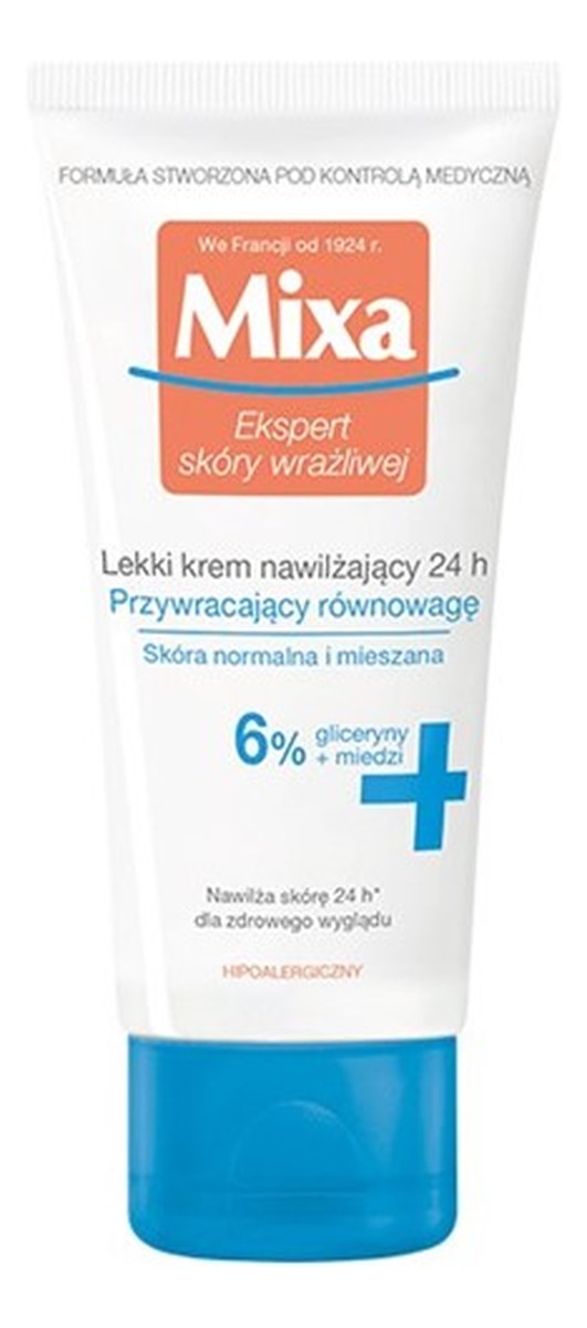 Lekki Krem Nawilżający 24h