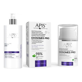 Biostymulujący Krem 50ml + Mleczko z roślinnymi egzosomami 500ml