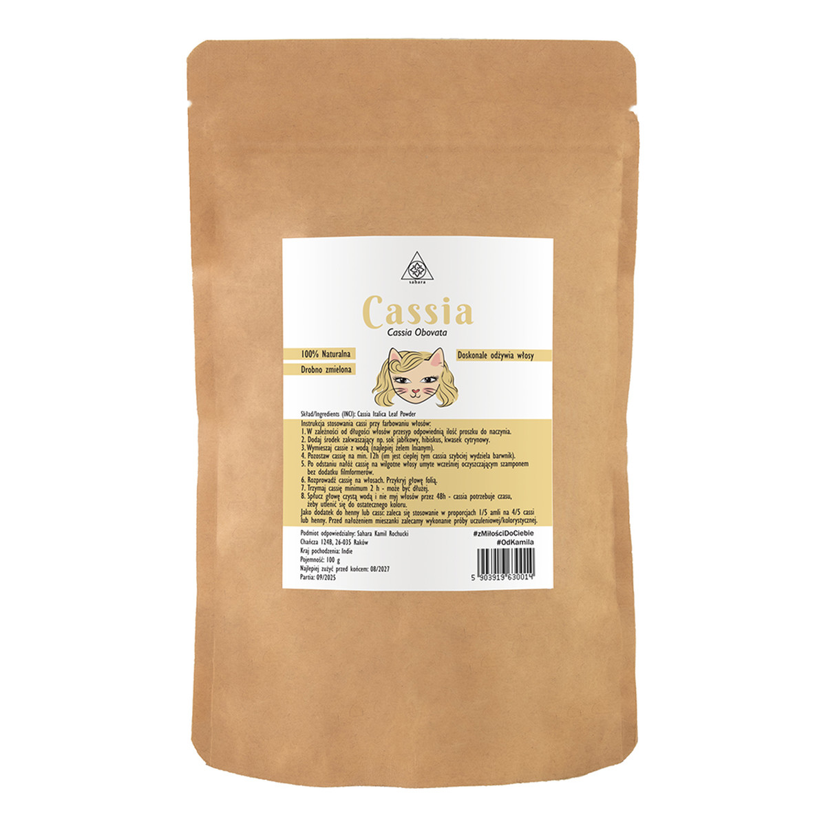 Sahara Henna Cassia Obovata 100g