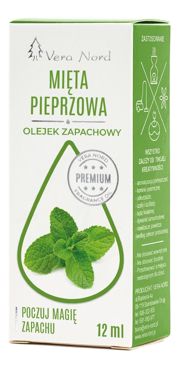 Olejek zapachowy mięta pieprzowa