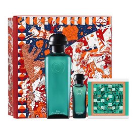 Zestaw woda kolońska spray 100ml + woda kolońska 7.5ml + mydło w kostce 50g