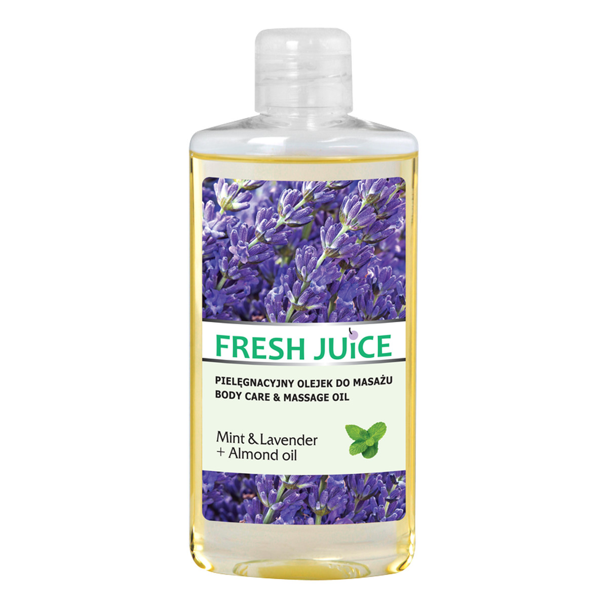 Fresh Juice Mint & Lavender + Almond Oil pielęgnacyjny olejek do masażu 150ml
