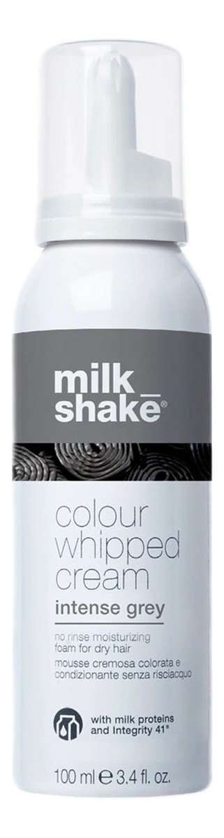 Colour whipped cream pianka koloryzująca do włosów intensywny szary