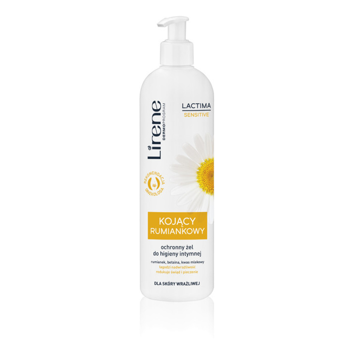 Lirene LACTIMA SENSITIVE KOJĄCY RUMIANKOWY ŻEL DO HIGIENY INTYMNEJ 350ml