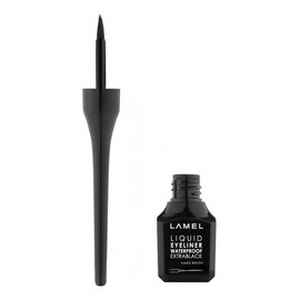 Basic Liquid Eyeliner z miękkim pędzelkiem - extrablack