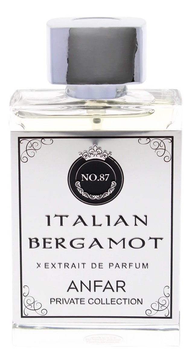 Italian bergamot ekstrakt perfum spray