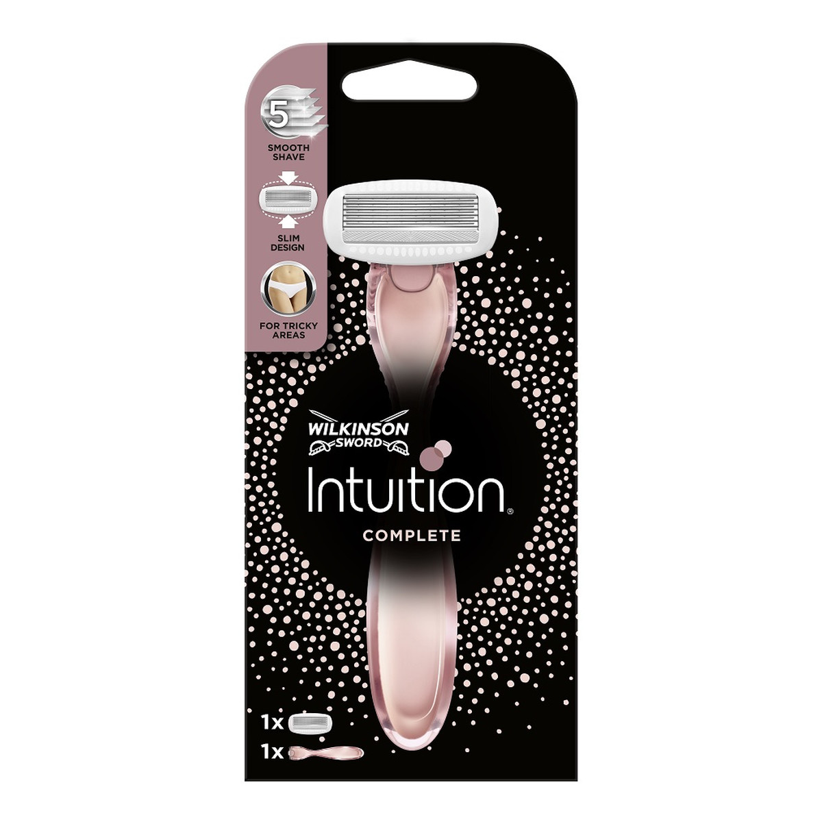 Wilkinson Intuition Complete Maszynka do golenia z wymiennymi 1szt z 5 Ostrzami Dla Kobiet