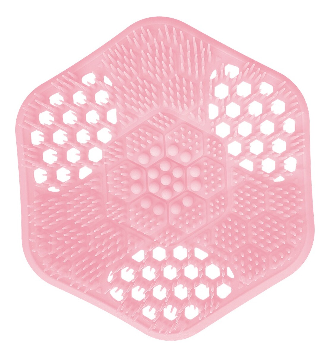 Foam sculpt pad 2w1 dysk z rączką do mycia i masażu ciała pink