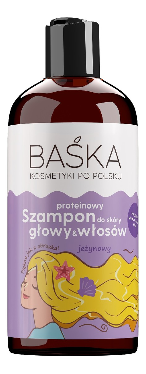 proteinowy szampon do skóry głowy i włosów-jeżynowy
