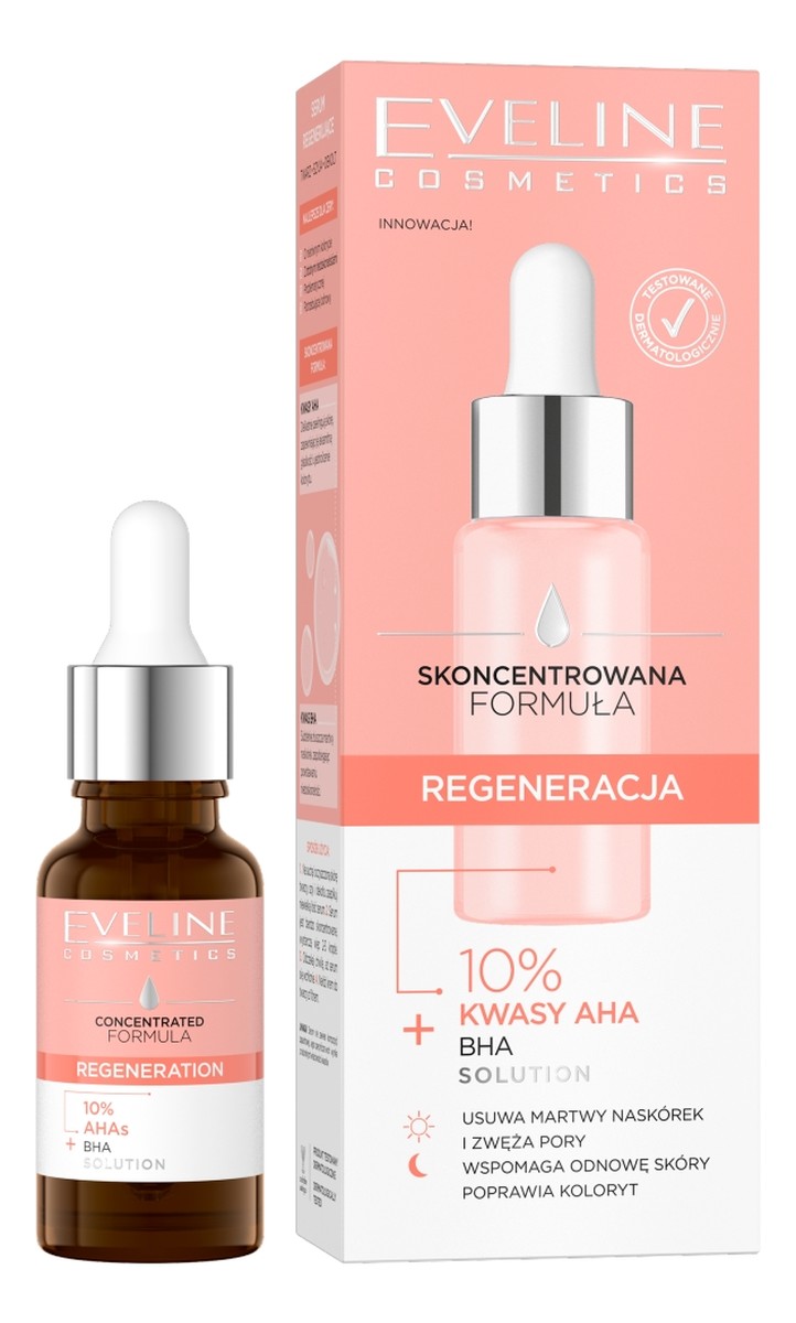 Skoncentrowana formuła serum do twarzy regeneracja